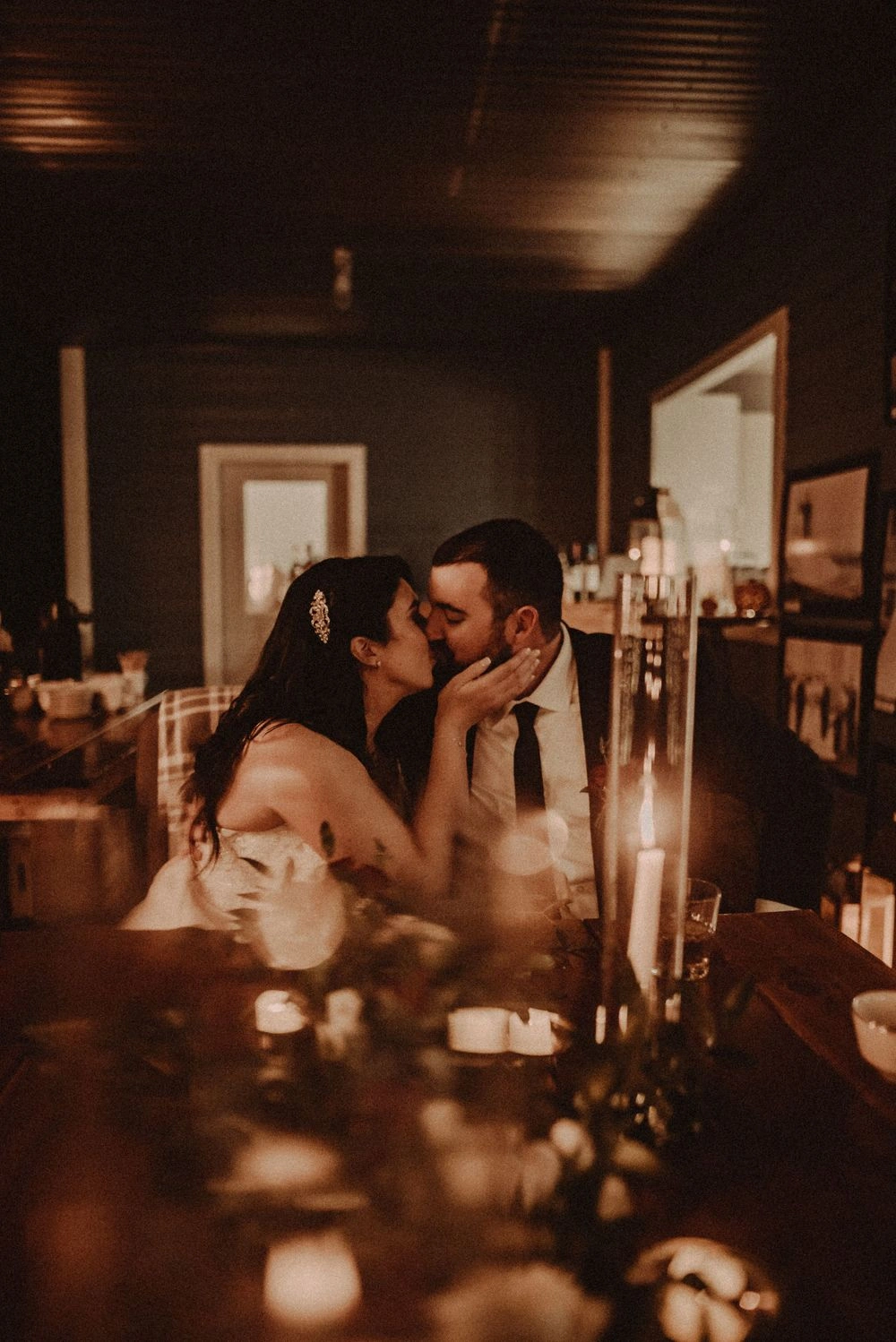 Dostal Digital wedding photography example in the 35mm Film + Film-Inspired + Nostalgic style